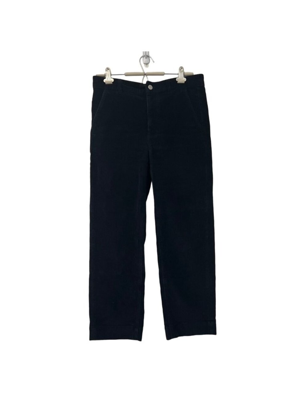 Everlane Navy Blue Corduroy Straight Leg Womens Pants Size 6